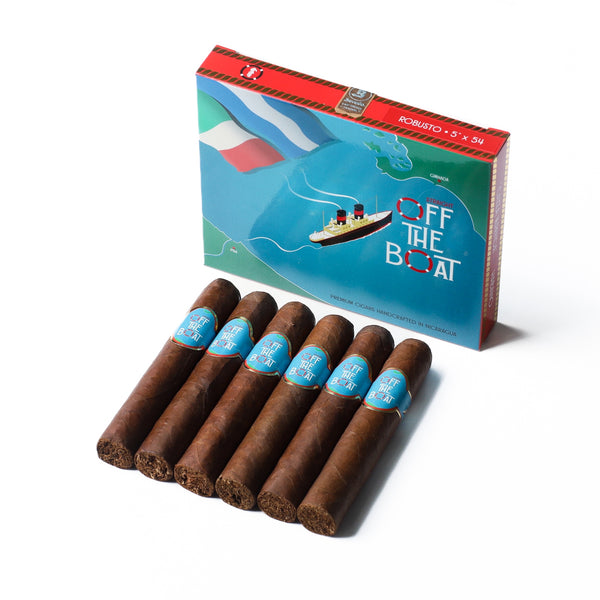 Straight Off The Boat Habano Rob. • 6ct