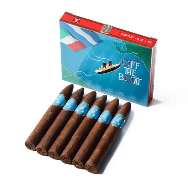 Straight Off The Boat Habano Torp. • 6ct
