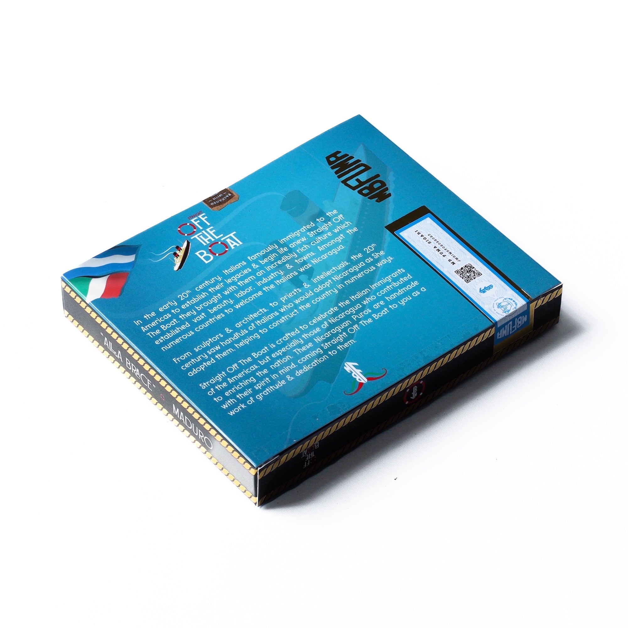 Straight Off The Boat Maduro Torpedo 6ct