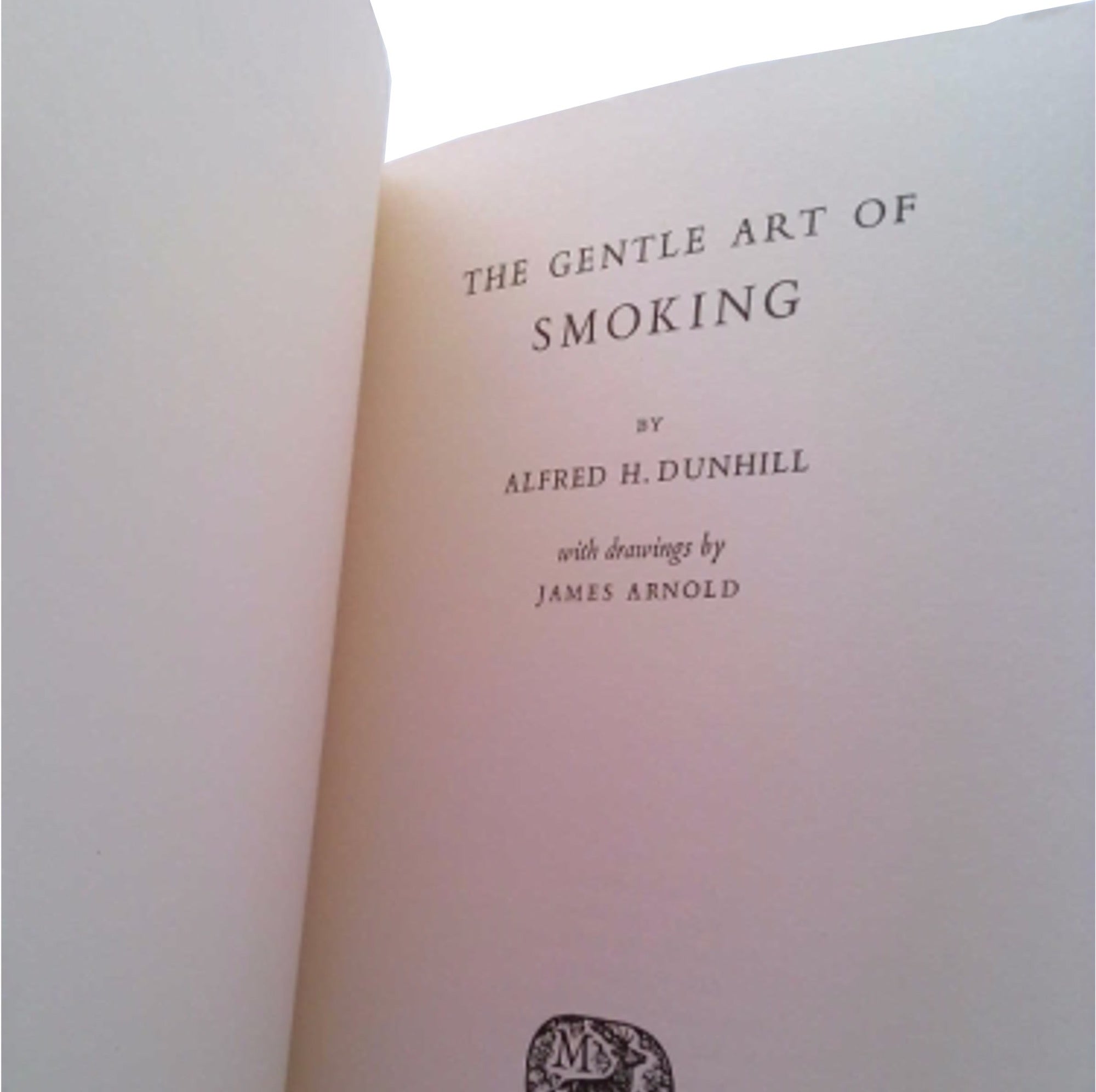 The Gentle Art of Smoking Collectible Book